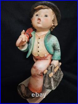 Stunning Goebel M. I. Hummel Figurine #7/III Merry Wanderer Germany 11.5