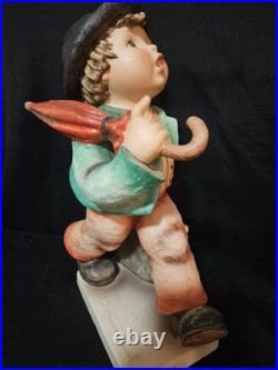 Stunning Goebel M. I. Hummel Figurine #7/III Merry Wanderer Germany 11.5