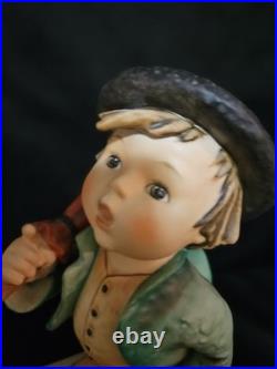 Stunning Goebel M. I. Hummel Figurine #7/III Merry Wanderer Germany 11.5