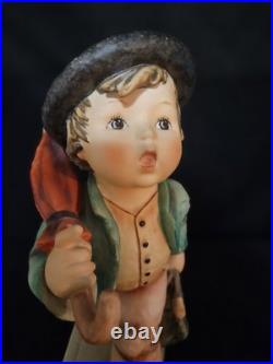 Stunning Goebel M. I. Hummel Figurine #7/III Merry Wanderer Germany 11.5