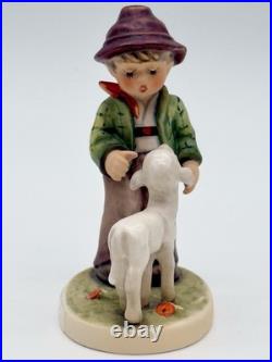 Stunning Vintage 1989 West Germany Goebel Hummel The Shepherd Boy Figurine