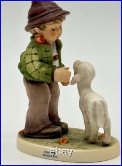Stunning Vintage 1989 West Germany Goebel Hummel The Shepherd Boy Figurine