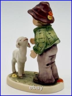 Stunning Vintage 1989 West Germany Goebel Hummel The Shepherd Boy Figurine
