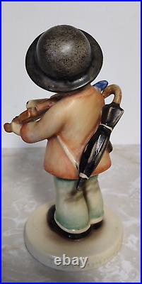 TMK1 Rare Hummel Little Fiddler Figurine 4 Incised Crown and Made in US Zone