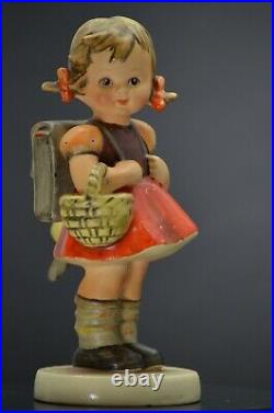 TMK 1 GOEBEL Hummel Figurine School Girl # 81/0 Made in U. S Zone