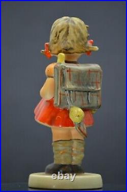 TMK 1 GOEBEL Hummel Figurine School Girl # 81/0 Made in U. S Zone