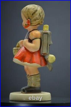 TMK 1 GOEBEL Hummel Figurine School Girl # 81/0 Made in U. S Zone