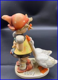 Tall Goebel Hummel Goose Girl Hum 47/II Trademark TMK 3