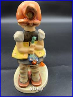Tall Goebel Hummel Goose Girl Hum 47/II Trademark TMK 3