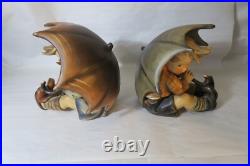 Tmk2 50's Umbrella 152a/152b Boy Girl Goebel Hummel 8 Figurines