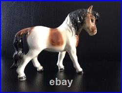 Two Vintage Hummel Goebel Horse Pony 5 1/2 L x 4.25 H Figurine W. Germany