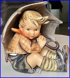 ULTRA RARE large 8 Umbrella Boy Goebel Hummel Figurine #152 A