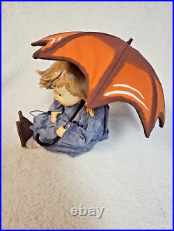 Umbrella Girl M. J. HUMMEL GOEBEL Porcelain Figurine #152/0 B 3.50 Must Have