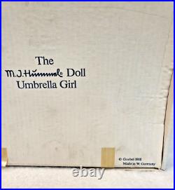 Umbrella Girl M. J. HUMMEL GOEBEL Porcelain Figurine #152/0 B 3.50 Must Have