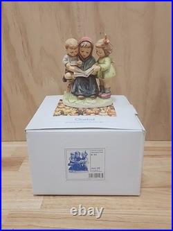 VINTAGE GOEBEL HUMMEL FIGURINE STORYBOOK TIME #458 With ORIGINAL BOX