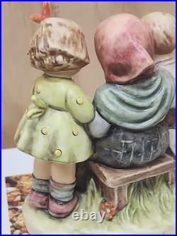 VINTAGE GOEBEL HUMMEL FIGURINE STORYBOOK TIME #458 With ORIGINAL BOX