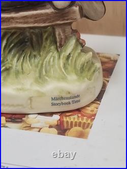 VINTAGE GOEBEL HUMMEL FIGURINE STORYBOOK TIME #458 With ORIGINAL BOX