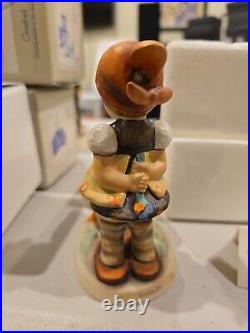 VINTAGE GOEBEL HUMMEL GOOSE GIRL Lisette 47/0 PORCELAIN FIGURINE GERMANY TMK