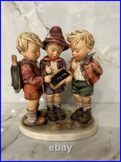 VINTAGE GOEBEL HUMMEL SCHOOL BOYS 170/1 Large 8 Tall Mid 20th Century