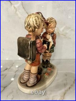 VINTAGE GOEBEL HUMMEL SCHOOL BOYS 170/1 Large 8 Tall Mid 20th Century