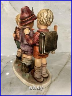 VINTAGE GOEBEL HUMMEL SCHOOL BOYS 170/1 Large 8 Tall Mid 20th Century