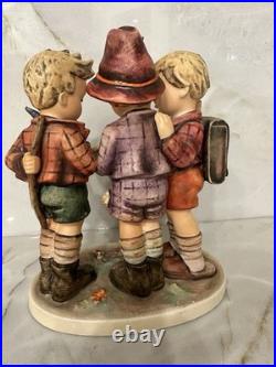 VINTAGE GOEBEL HUMMEL SCHOOL BOYS 170/1 Large 8 Tall Mid 20th Century