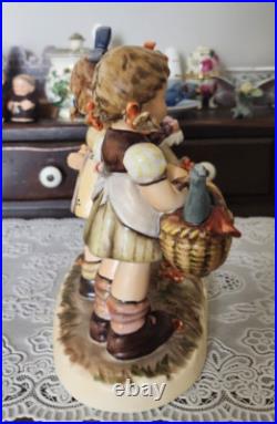VINTAGE Goebel Hummel Large Figurine We Wish You The Best Signed, Germany VINTAGE Goebel Hummel Large Figurine We Wish You The Best Signed, Germany