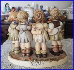 VINTAGE Goebel Hummel Large Figurine We Wish You The Best Signed, Germany VINTAGE Goebel Hummel Large Figurine We Wish You The Best Signed, Germany