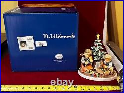 VINTAGE M. J. HUMMEL #2263 CHRISTMAS MORNING Ltd Ed. EXCELLENT/MINT withO. BOX