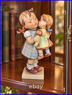 VTG Goebel Hummel 311 Kiss Me Doll WITH SOCKS 1st Version TMK3 Stylized Bee 6.5