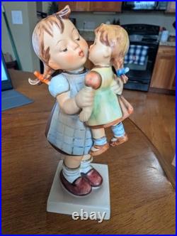VTG Goebel Hummel 311 Kiss Me Doll WITH SOCKS 1st Version TMK3 Stylized Bee 6.5