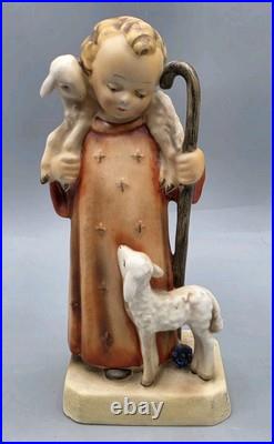 VTG Goebel Hummel Good Shepherd #42/0 6 Figurine TMK-1 Crown Mark, Germany