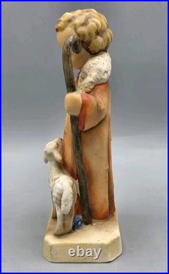 VTG Goebel Hummel Good Shepherd #42/0 6 Figurine TMK-1 Crown Mark, Germany