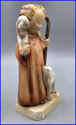 VTG Goebel Hummel Good Shepherd #42/0 6 Figurine TMK-1 Crown Mark, Germany