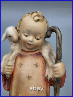 VTG Goebel Hummel Good Shepherd #42/0 6 Figurine TMK-1 Crown Mark, Germany