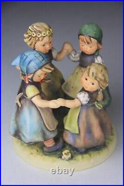 VTG Goebel Hummel Ring Around The Rosie Figurine #348 7in Tall West Germany
