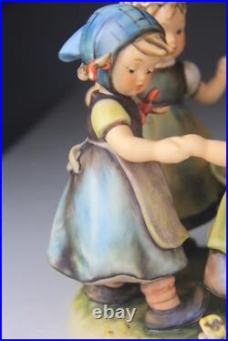 VTG Goebel Hummel Ring Around The Rosie Figurine #348 7in Tall West Germany