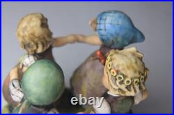 VTG Goebel Hummel Ring Around The Rosie Figurine #348 7in Tall West Germany