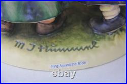 VTG Goebel Hummel Ring Around The Rosie Figurine #348 7in Tall West Germany