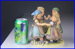 VTG Goebel Hummel Ring Around The Rosie Figurine #348 7in Tall West Germany
