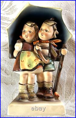 VTG Hummel Goebel Stormy Weather #71 Figurine TMK2 FULL BEE FLAWLESS