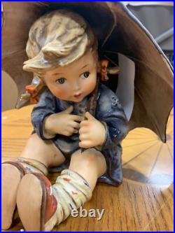 VTG Hummel Goebel UMBRELLA GIRL And Boy #152/II B #152 /2A 7.50 1972
