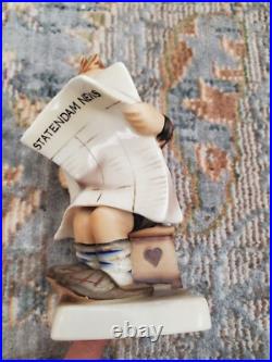 Very Rare Goebel Hummel Latest News #184 Statendam News Type Ceramic