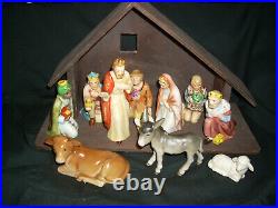 Vintage 12 piece Beautiful Goebel Nativity Set. Excellent condition! New