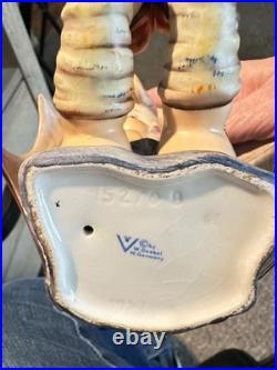 Vintage 1970s Hummel Goebel Umbrella Boy and Girl Pair TMK4 EXCELLENT CONDITION