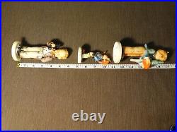 Vintage 3 Goebel Hummels Lot Hello 124 Waiter 154 Little Hiker 16