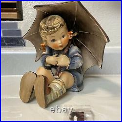 Vintage 8 Hummel Umbrella Girl Figurine 152/II/B By Goebel W Germany 1957 FLAW