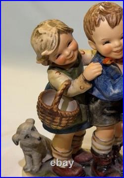 Vintage Follow the Leader Goebel Hummel 7 Figurine #369, W. Germany