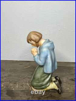 Vintage GOEBEL Hummel NATIVITY Kneeling SHEPHERD Figurine Germany HX323