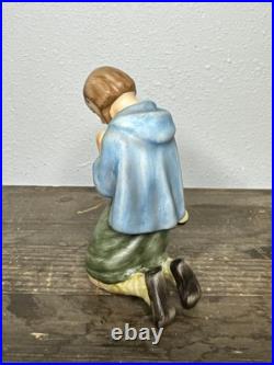 Vintage GOEBEL Hummel NATIVITY Kneeling SHEPHERD Figurine Germany HX323